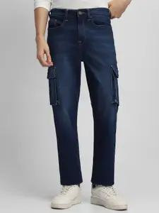 Dennis Lingo Men Straight Fit Stretchable Mid-Rise Jeans