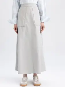 DeFacto Pure Cotton A-Line Maxi Skirt