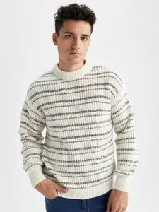 DeFacto Striped Pullover Sweaters