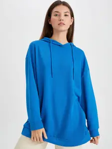 DeFacto Hooded Longline Pullover