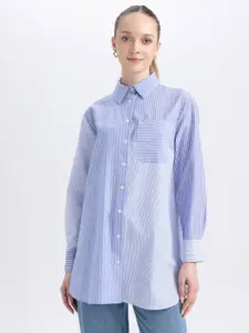 DeFacto Vertical Striped Casual Shirt