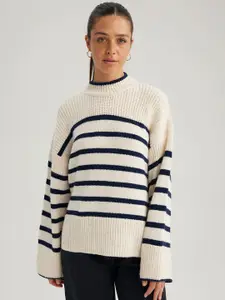 DeFacto Long Sleeves Striped Pullover