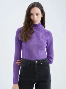DeFacto Long Sleeves Cable Knit Pullover
