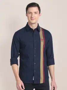 U.S. Polo Assn. Striped Pure Cotton Casual Shirt