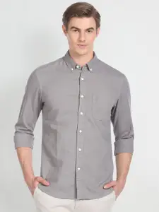 U.S. Polo Assn. Denim Co. Button-Down Collar Linen Cotton Casual Shirt
