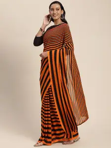 Shaily Striped Printed Saree