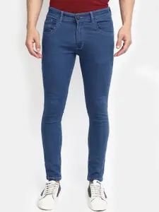 V-Mart Men Dobby Cotton Denim Mid-Rise Jeans