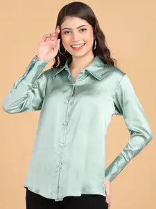 Popwings Comfort Spread Collar Casual Shirt