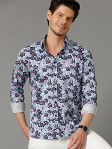 Aldeno Comfort Floral Printed Pure Cotton Casual Shirt