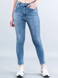 Tistabene Women Comfort Skinny Fit Cotton Light Fade Jeans