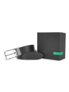 United Colors of Benetton Men Leather Reversible Belt