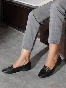 ELLE Women Lightweight Comfort Insole Horsebit Loafers