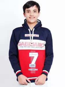 BAESD Boys Colourblocked Hooded Bomber Jacket