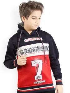 BAESD Boys Colourblocked Hooded Bomber Jacket