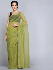 Indian Women Embellished Saree