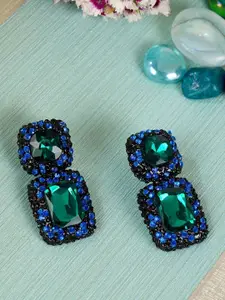 Crunchy Fashion Crystals Drop Earrings