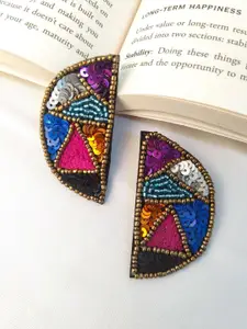 Crunchy Fashion Artificial Beads Studded Studs Earrings