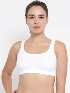 Macrowoman W-Series Full Coverage Cotton Sports Bra All Day Comfort