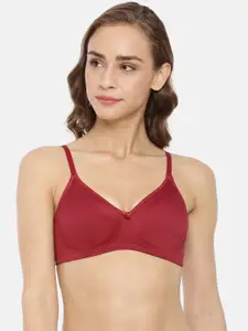 Macrowoman W-Series Medium Coverage Cotton Bra with All Day Comfort