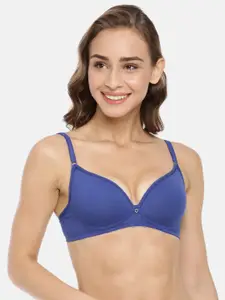 Macrowoman W-Series Half Coverage Lightly Padded All Day Comfort Cotton T-Shirt Bra