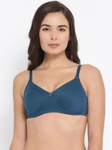 Macrowoman W-Series Cotton Medium Coverage Non Padded Everyday Bra With All Day Comfort