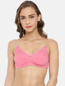 Macrowoman W-Series Non Padded Medium Coverage Cotton Everyday Bra With All Day Comfort