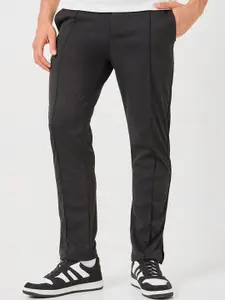 Styli Men Straight-Fit 4-Way Stretch Open-Hem Track Pants