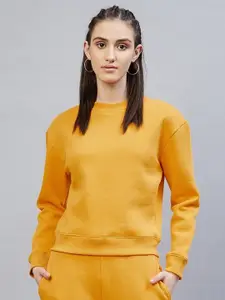 DELAN Fleece Pullover Sweatshirt