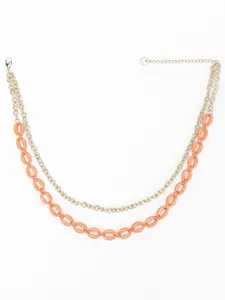 FOREVER 21Gold-Plated Brass Layered Necklace