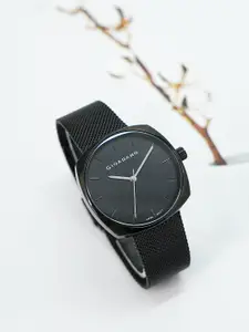 GIORDANO Women Water Resistant Reset Time Bracelet Style Straps Analogue Watch GZ-60076-11