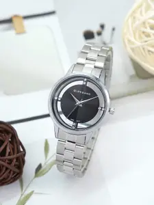 GIORDANO Women Stainless Steel Bracelet Style Straps Analogue Watch GZ-60078-11