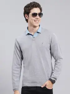 Monte Carlo V-Neck Cotton Pullover Sweater