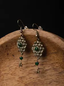 XPNSV Gold-Plated Drop Earrings