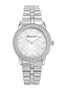 Mathey-Tissot Women Swiss Made Analog Silver Dial Watch - D10860AQS