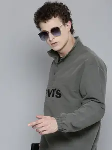 Levis Men Brand Logo Printed Tailored Jacket