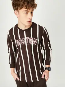 max Vertical Striped Cotton T-Shirt