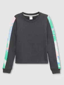 mackly Girls Pure Cotton Pullover Sweatshirt