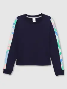 mackly Girls Pure Cotton Pullover Sweatshirt