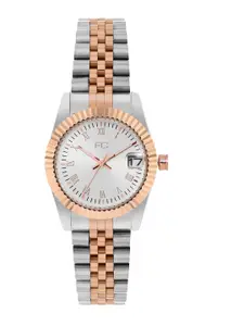 French Connection Women Stainless Steel Bracelet Style Straps Analogue Watch FCN00085C