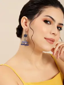 Sangria Dome Shaped Jhumkas Earrings