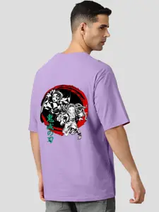 Elibolz Graphic Printed Oversized Cotton T-shirt