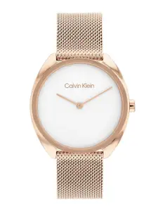 Calvin Klein Women Stainless Steel Straps Analogue Watch 25200270