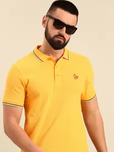 Being Human Polo Collar Pure Cotton T-shirt