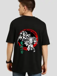 Elibolz Graphic Printed Oversized Cotton T-shirt