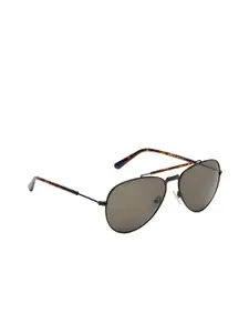 GANT Men Aviator Sunglasses With UV Protected Lens