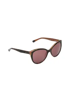 GANT Women Cateye Sunglasses With UV Protected Lens GA8054 56E