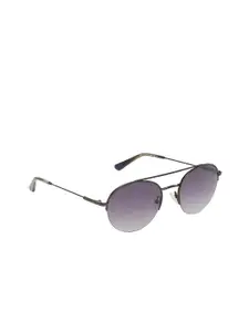 GANT Men Round Sunglasses with UV Protected Lens GA7113 08B