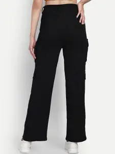 Next One Women Smart Wide Leg High-Rise Clean Look Stretchable Jeans