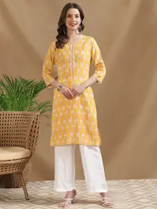 Rangita Printed Straight Kurta