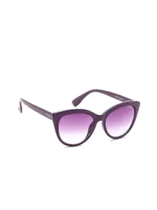 IRUS by IDEE Women Cateye Sunglasses with UV Protected Lens IRS1207C2SG